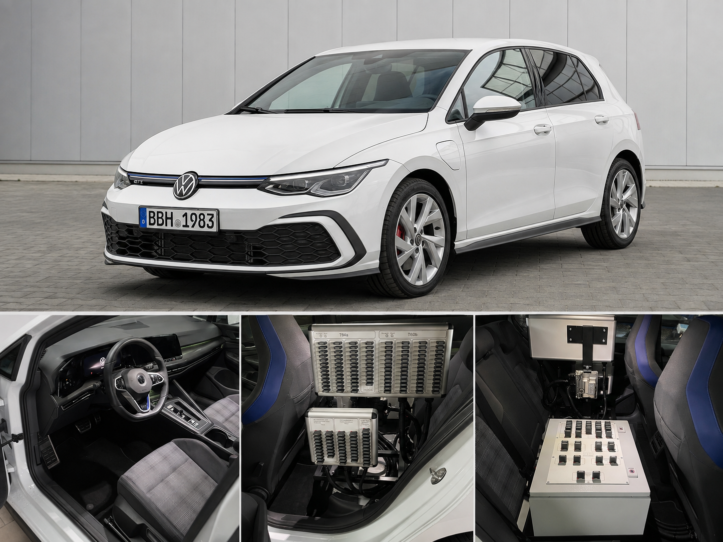 VW Golf GTE Schulungsfahrzeug der BBH Technische Anlagen GmbH